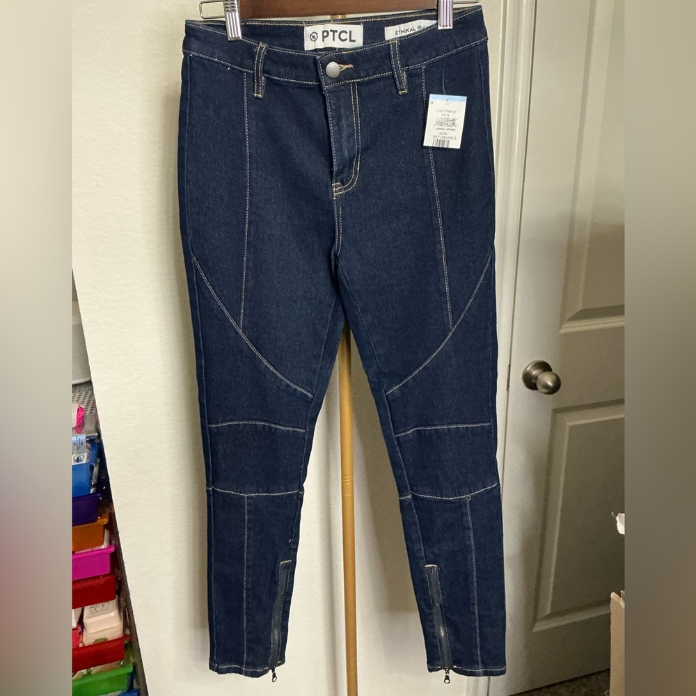 PTCL High Rise Blue Jeans Classic Denim Style